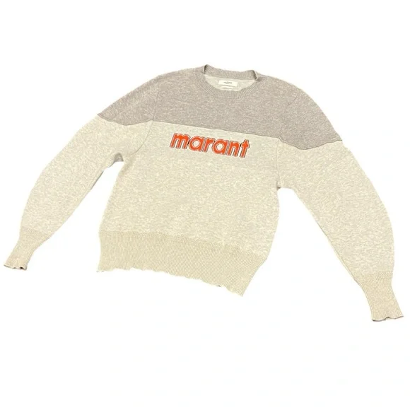 Isabel Marant Etoilè Kedy Intarsia Knit Sweater/Jumper EU 38=M - Picture 5 of 16